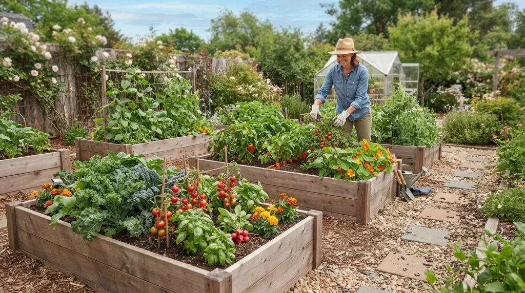 Kitchen Vegetable Garden Ideas for a Fresh Harvest Raised Garden Beds
