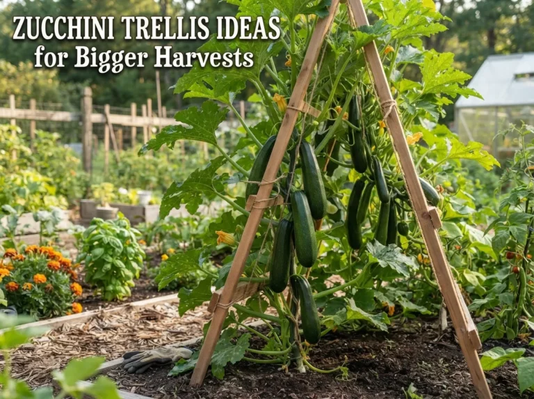 Zucchini Trellis Ideas for Bigger Harvests