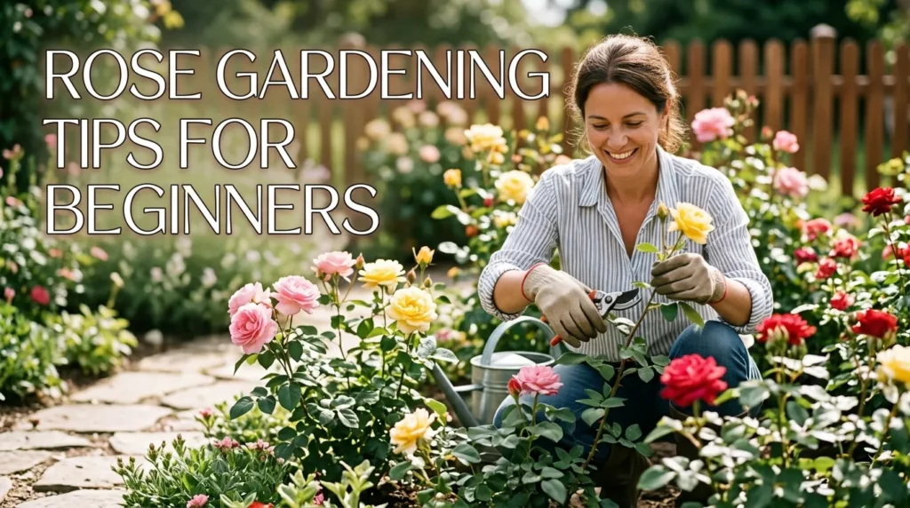 Rose Gardening Tips for Beginners Finding the Perfect Spot