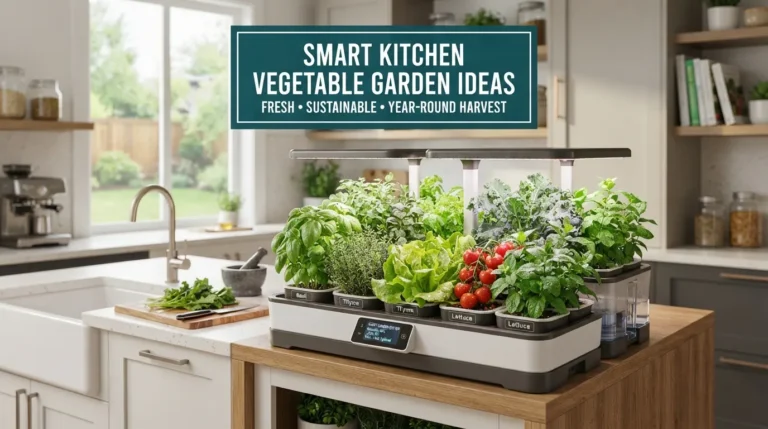 Smart Kitchen Vegetable Garden Ideas