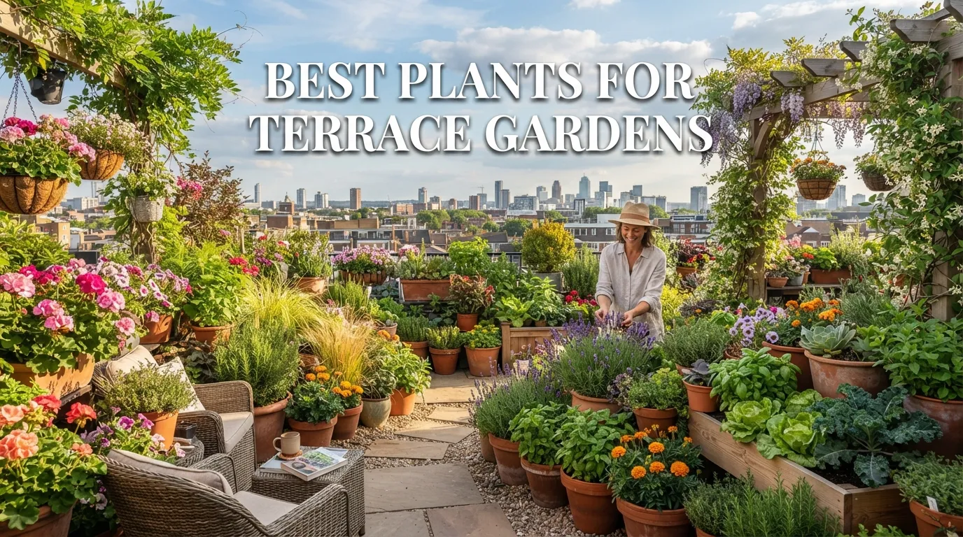 Best Plants for Terrace Gardens