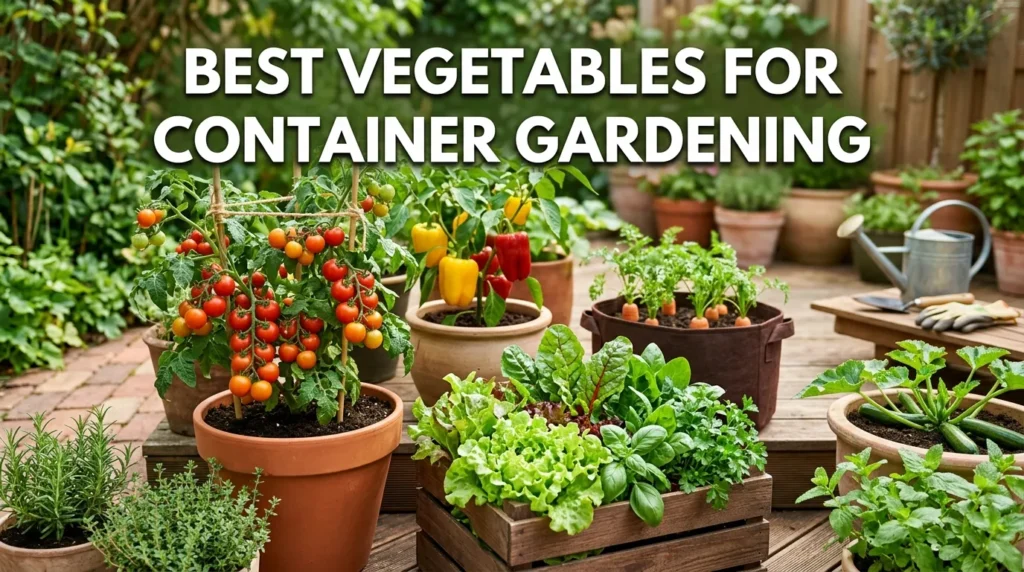 Best Vegetables for Container Gardening Why Choose Containers for Your Veggies