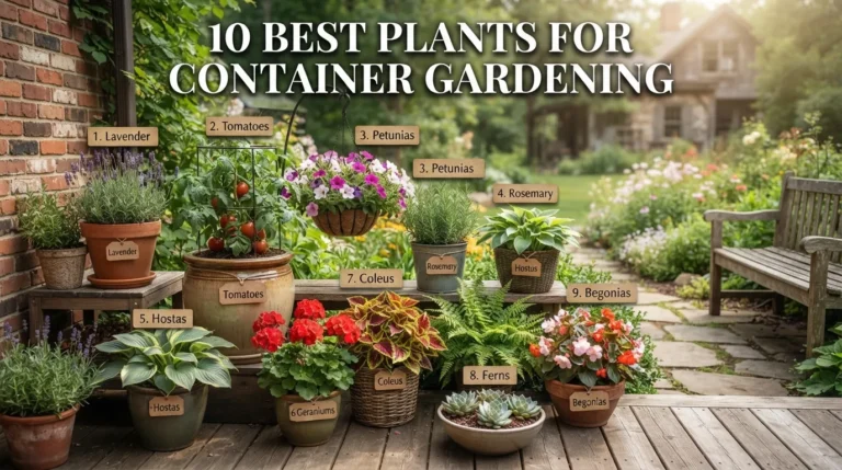 10 Best Plants for Container Gardening