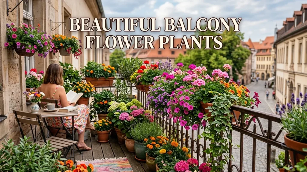 Beautiful Balcony Flower Plants to Brighten Your Space Beautiful Balcony Flower Plants