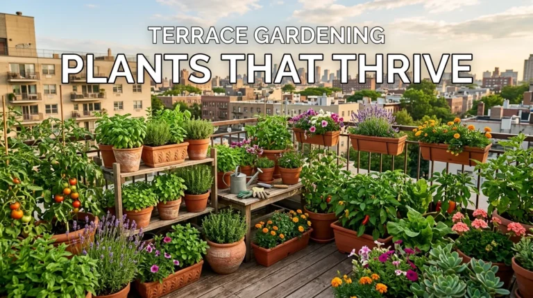 Terrace Gardening Plants That Thrive