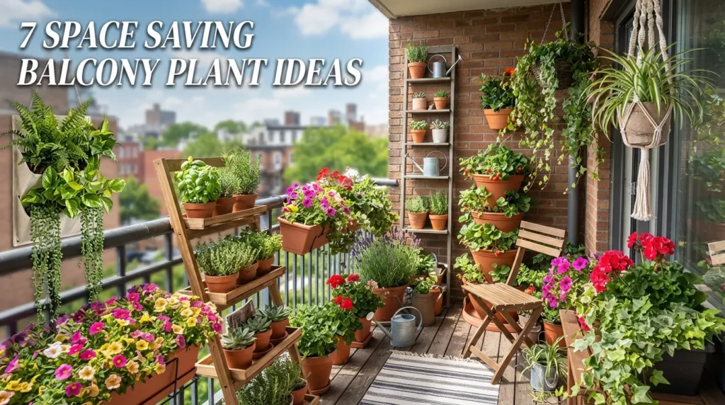 7 Space Saving Balcony Plant Ideas 7 Space Saving Balcony Plant Ideas