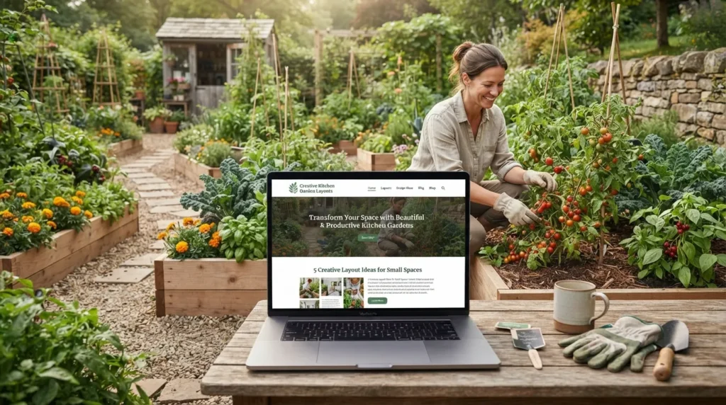 Kitchen Vegetable Garden Ideas for a Fresh Harvest Creative Kitchen Garden Layouts