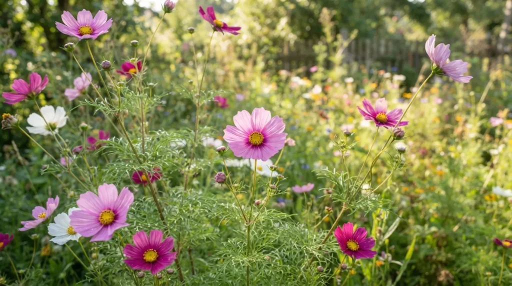 6 Easy Outdoor Flower Gardens plans You Can Plant This Weekend Cosmos