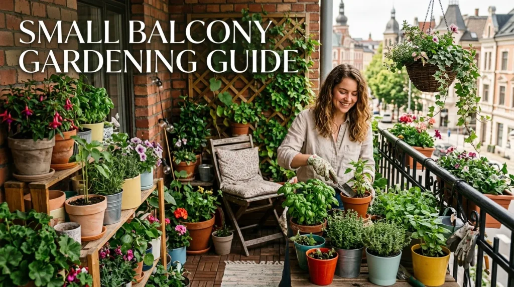 Small Balcony Gardening Guide