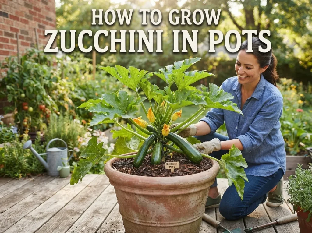 How to Grow Zucchini in Pots