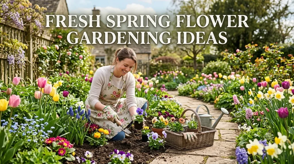 Fresh Spring Flower Gardening Ideas