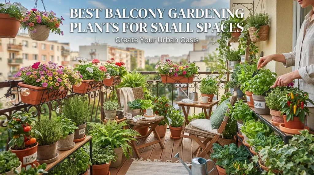 Best Balcony Gardening Plants for Small Spaces Choosing Plants for Your Unique Balcony