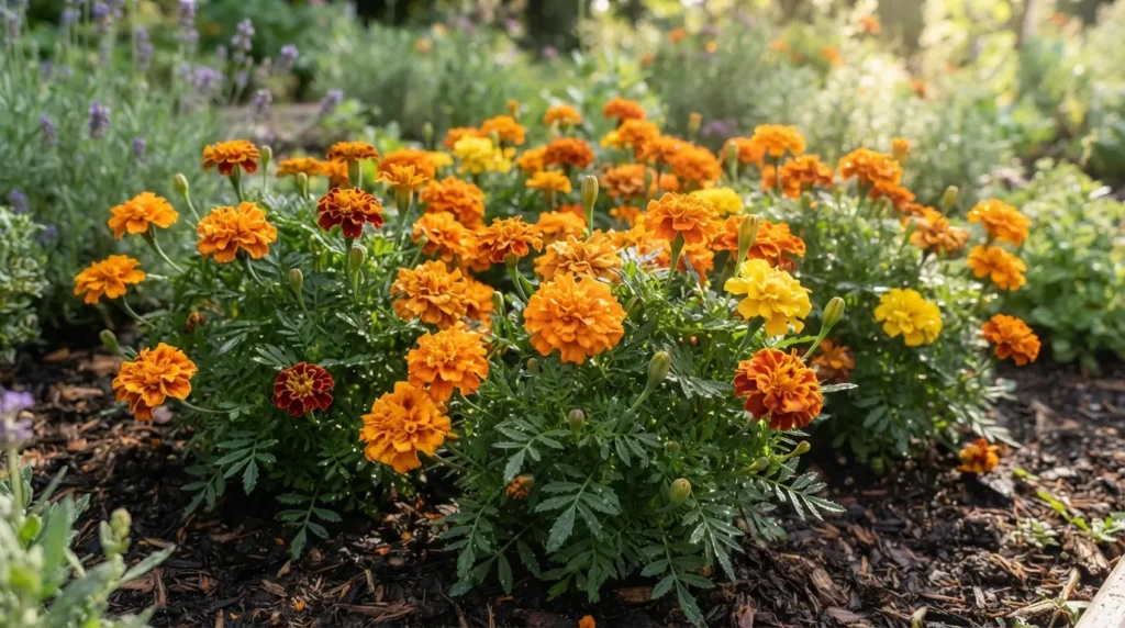 6 Easy Outdoor Flower Gardens plans You Can Plant This Weekend Marigolds