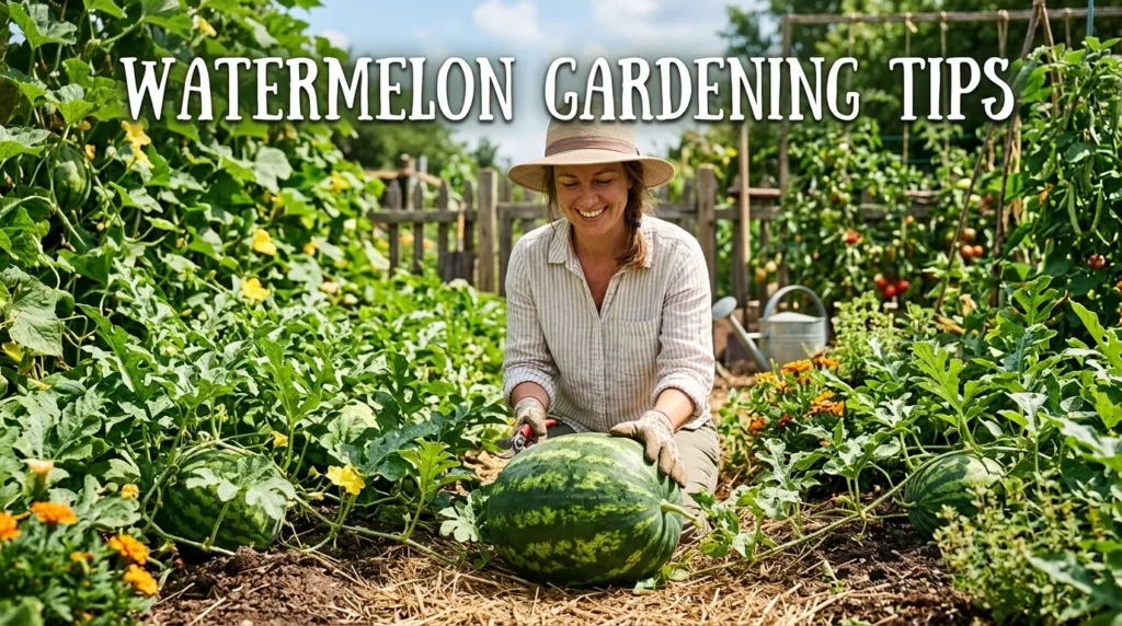 Watermelon Gardening Tips Watermelon Gardening Tips