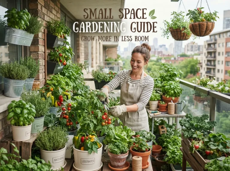 Small Space Gardening Guide: Grow More In Less Room