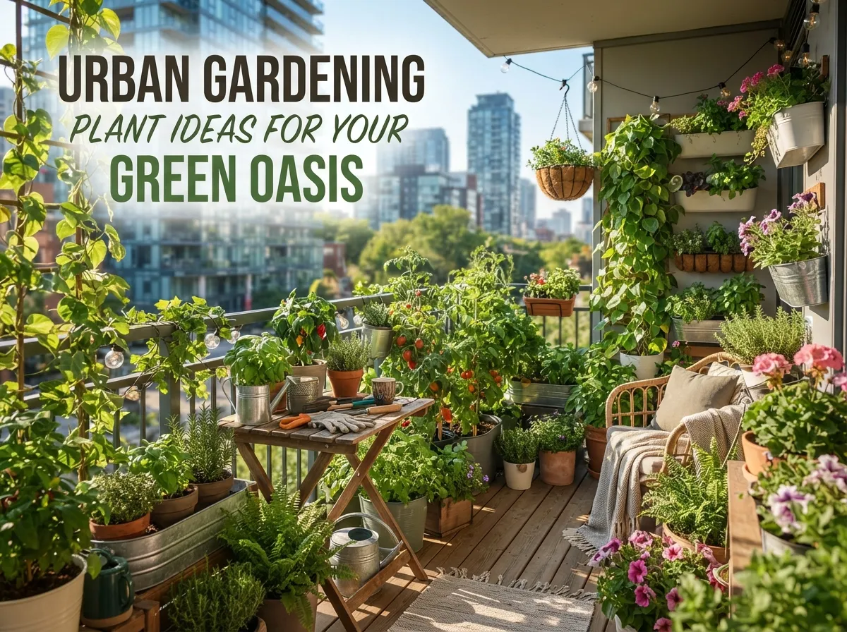 Urban Gardening Plant Ideas for Your Green Oasis