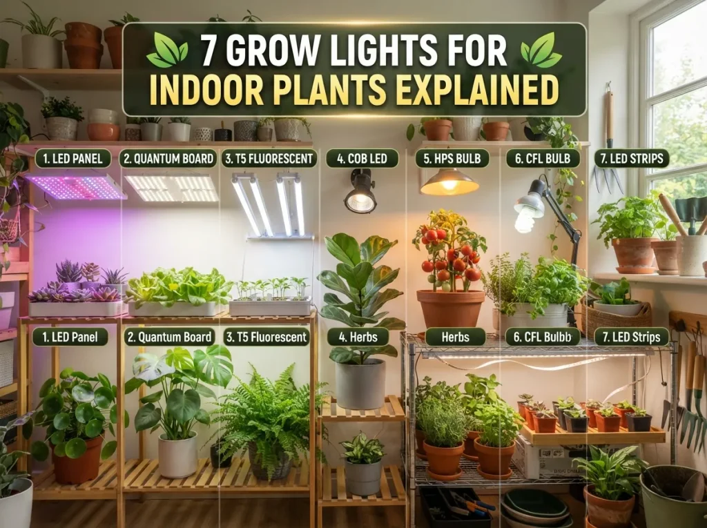 7 Grow Lights for Indoor Plants