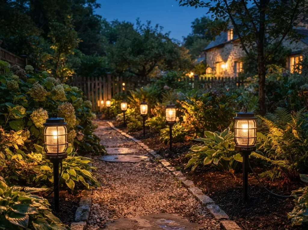 17 Elegant Eid Lantern Garden Lights for a Festive Garden Glow Spike-Light Lanterns