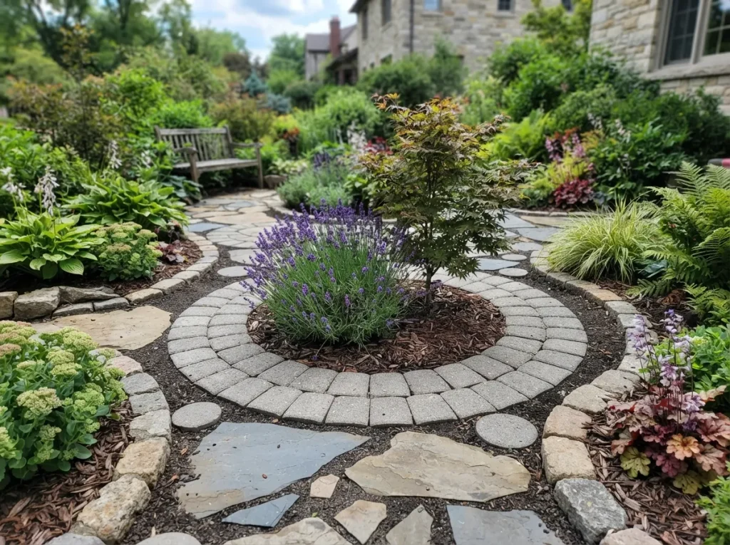 Circular Paver Accents