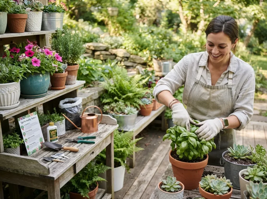 Tips for Keeping Your Planters Healthy