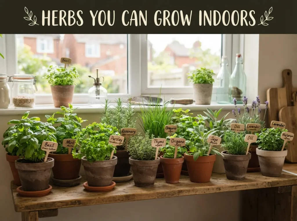 Herbs You Can Grow Indoors
