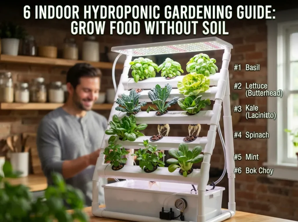 6 Indoor Hydroponic Gardening Guide