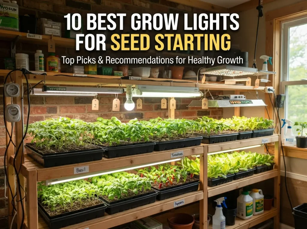 10 Best Grow Lights for Seed Starting