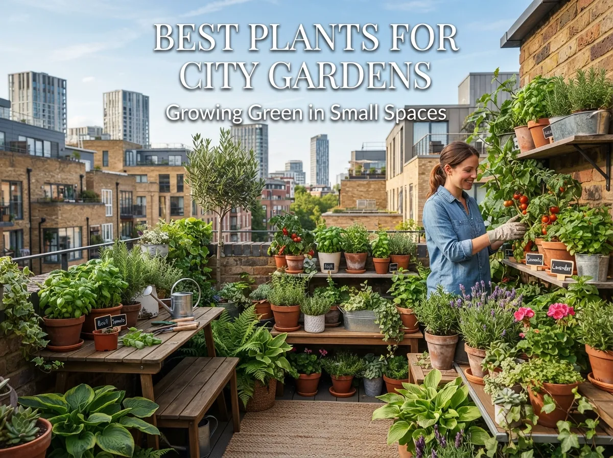 Best Plants for City Gardens