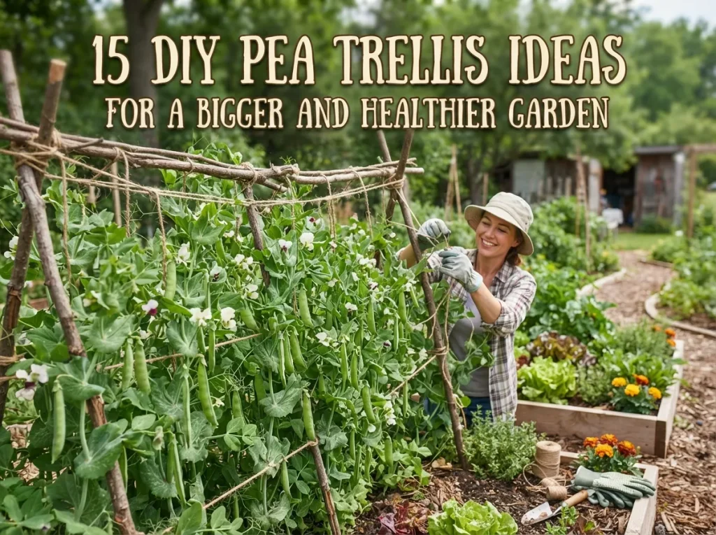 15 DIY Pea Trellis Ideas for a Bigger and Healthier Garden imgi 1 eaaf70cc 3c0c 441a b072 4983178dd2ae