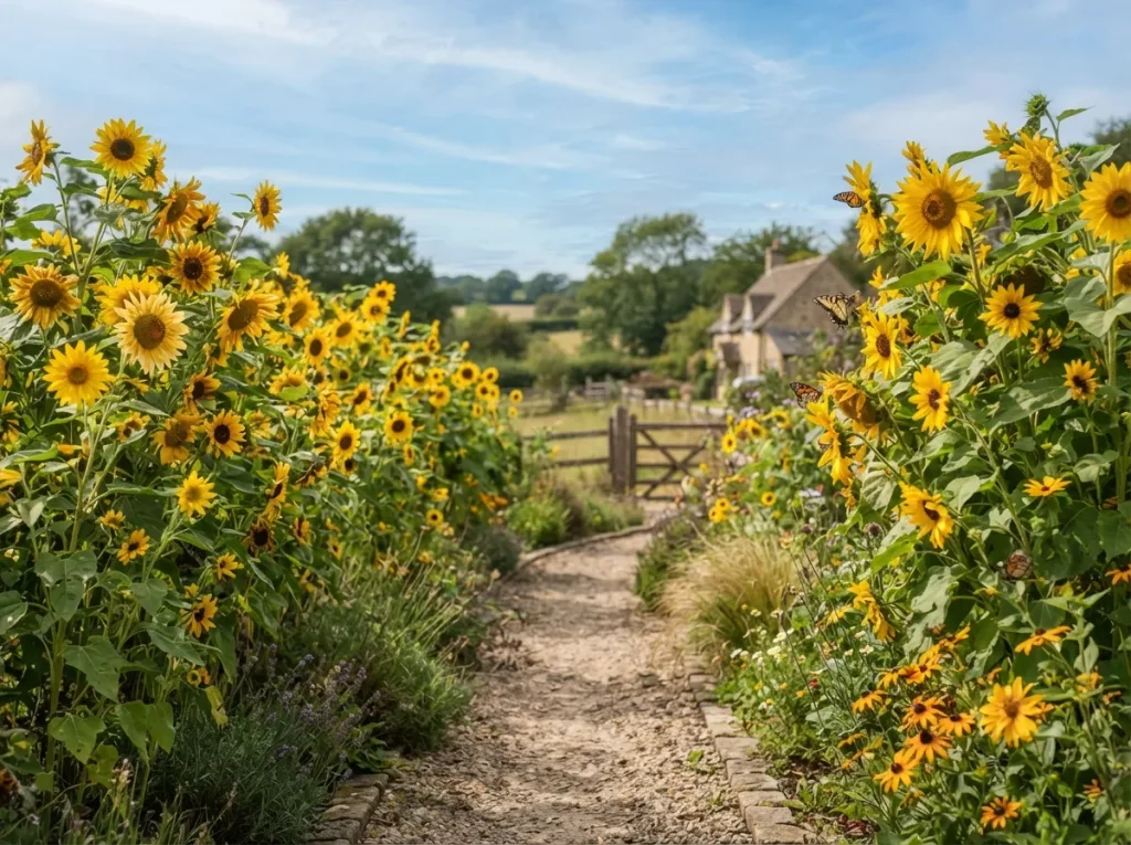 Sunflower Border