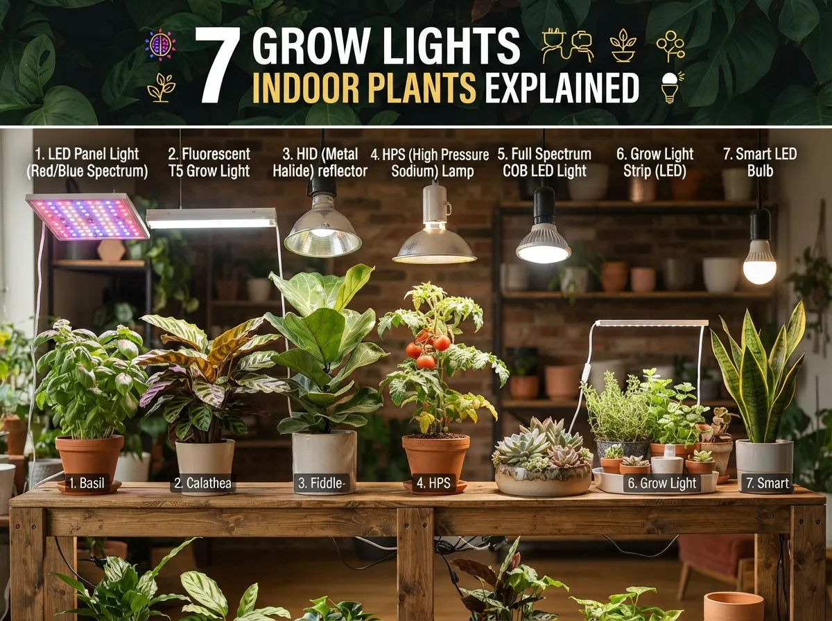 7 Grow Lights for Indoor Plants
