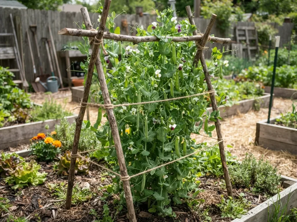 15 DIY Pea Trellis Ideas for a Bigger and Healthier Garden imgi 2 05b3380e a1b3 4a16 9d3c a7e2ff114ac6