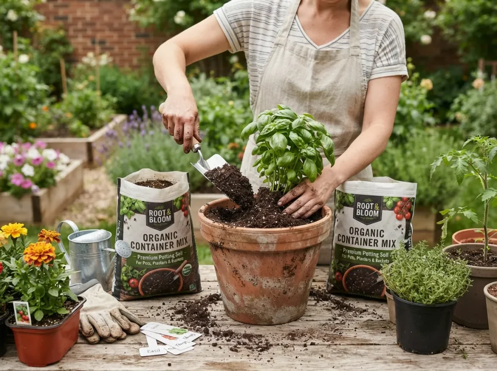 Container Gardening Ideas for Beginners Best Soil for Container Gardens