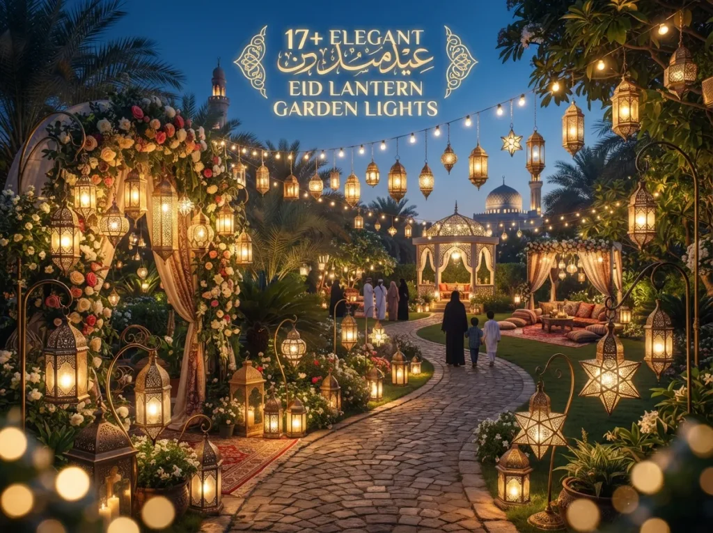17 Elegant Eid Lantern Garden Lights for a Festive Garden Glow 17+ Elegant Eid Lantern Garden Lights