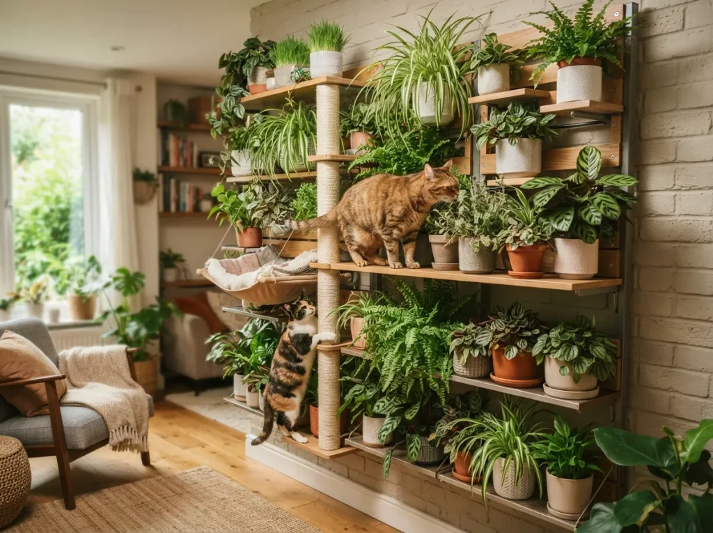 Vertical Gardens for Cats