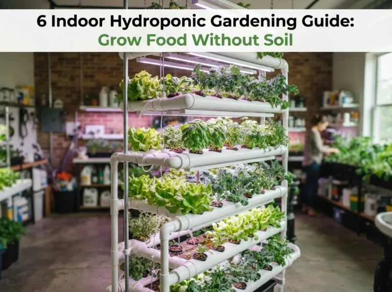 6 Indoor Hydroponic Gardening Guide