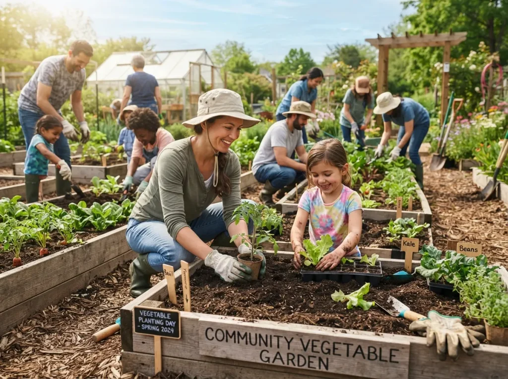 Vegetable Planting Day
