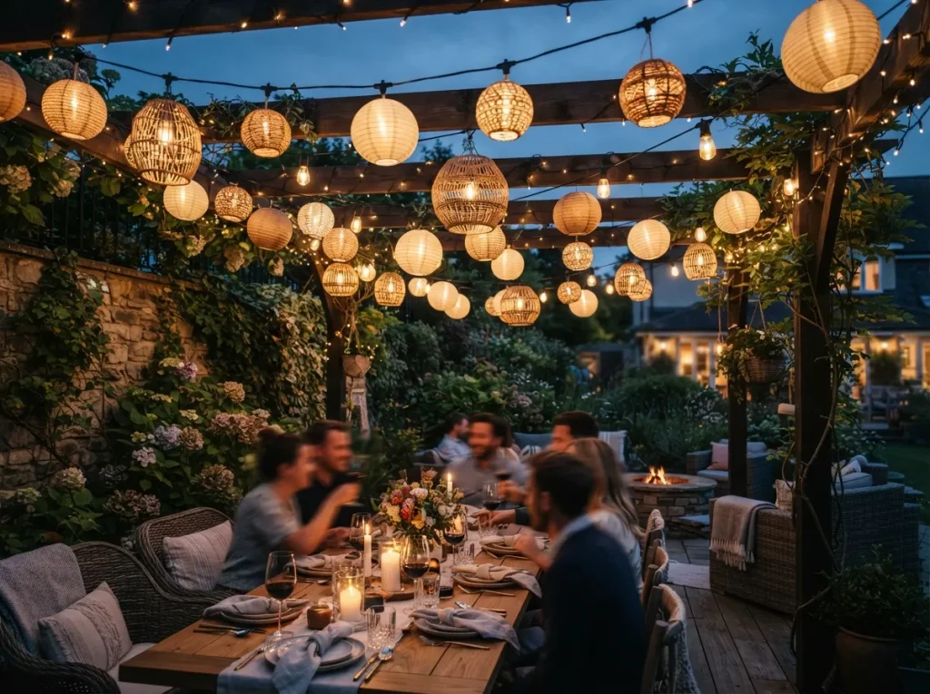 17 Elegant Eid Lantern Garden Lights for a Festive Garden Glow String Lanterns