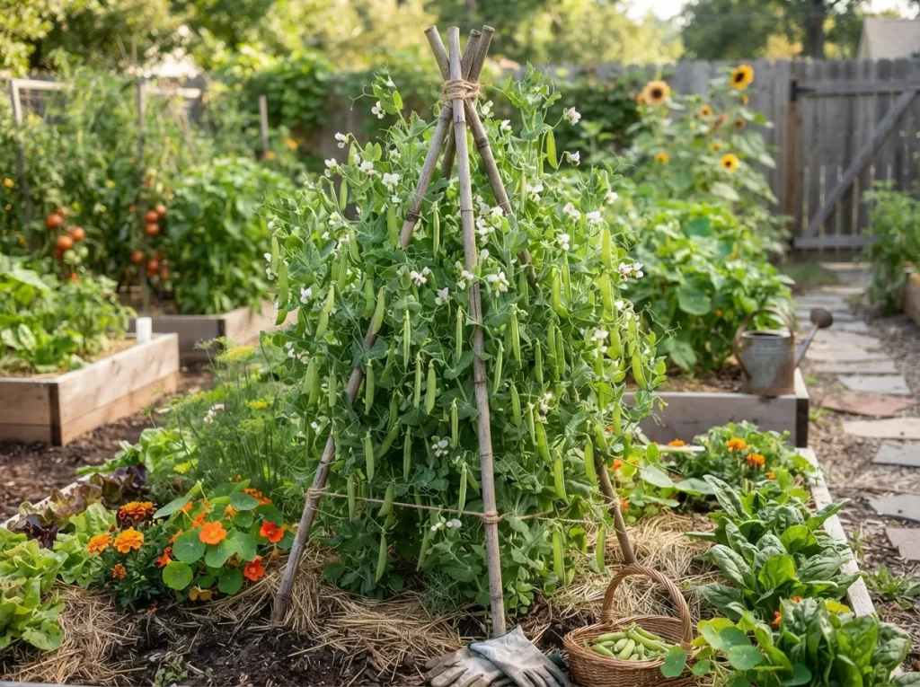 15 DIY Pea Trellis Ideas for a Bigger and Healthier Garden imgi 2 2a5b880c de33 4bd9 a560 4c0c4287761a