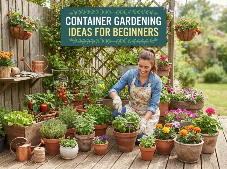 Container Gardening Ideas for Beginners