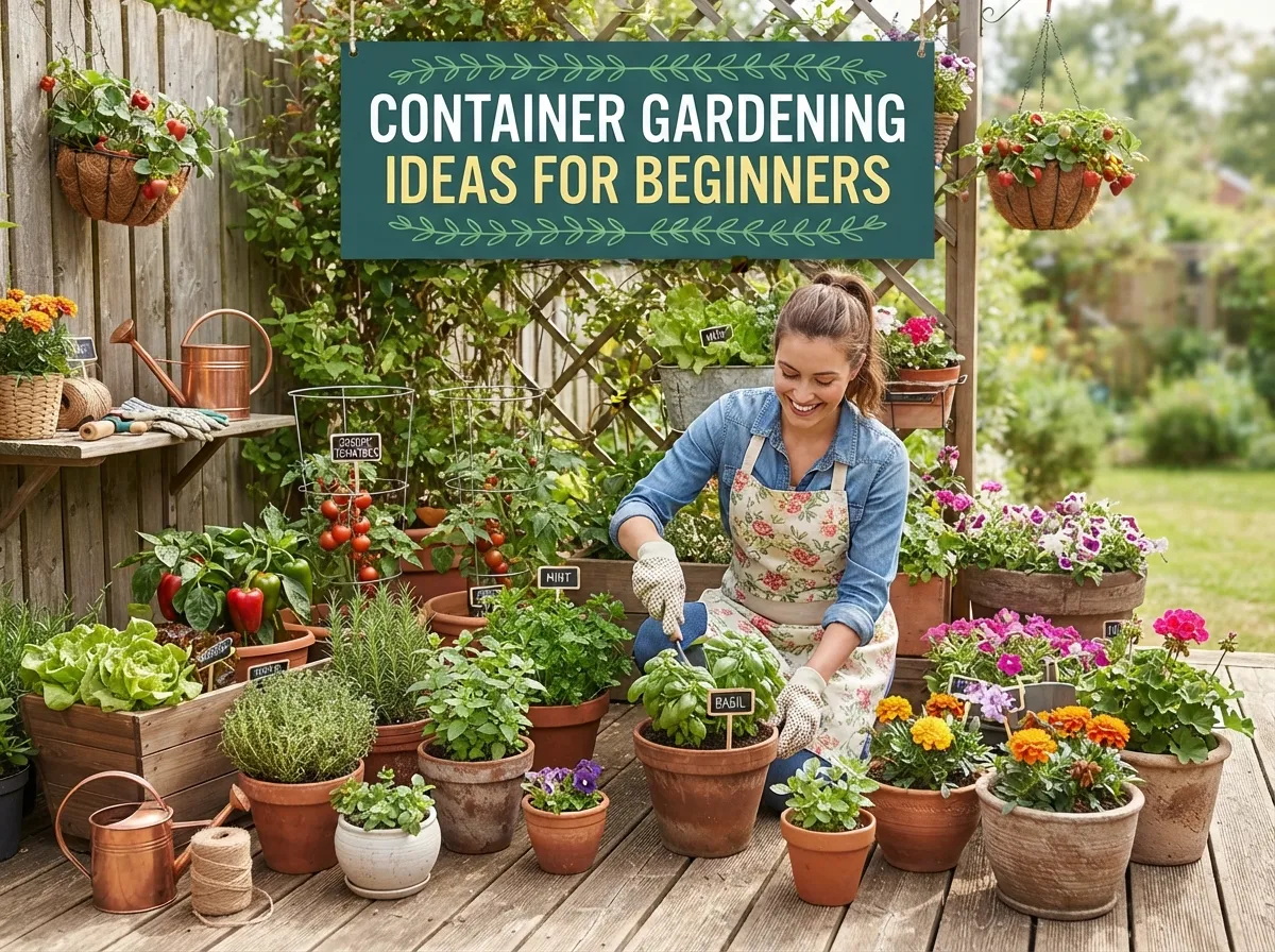 Container Gardening Ideas for Beginners