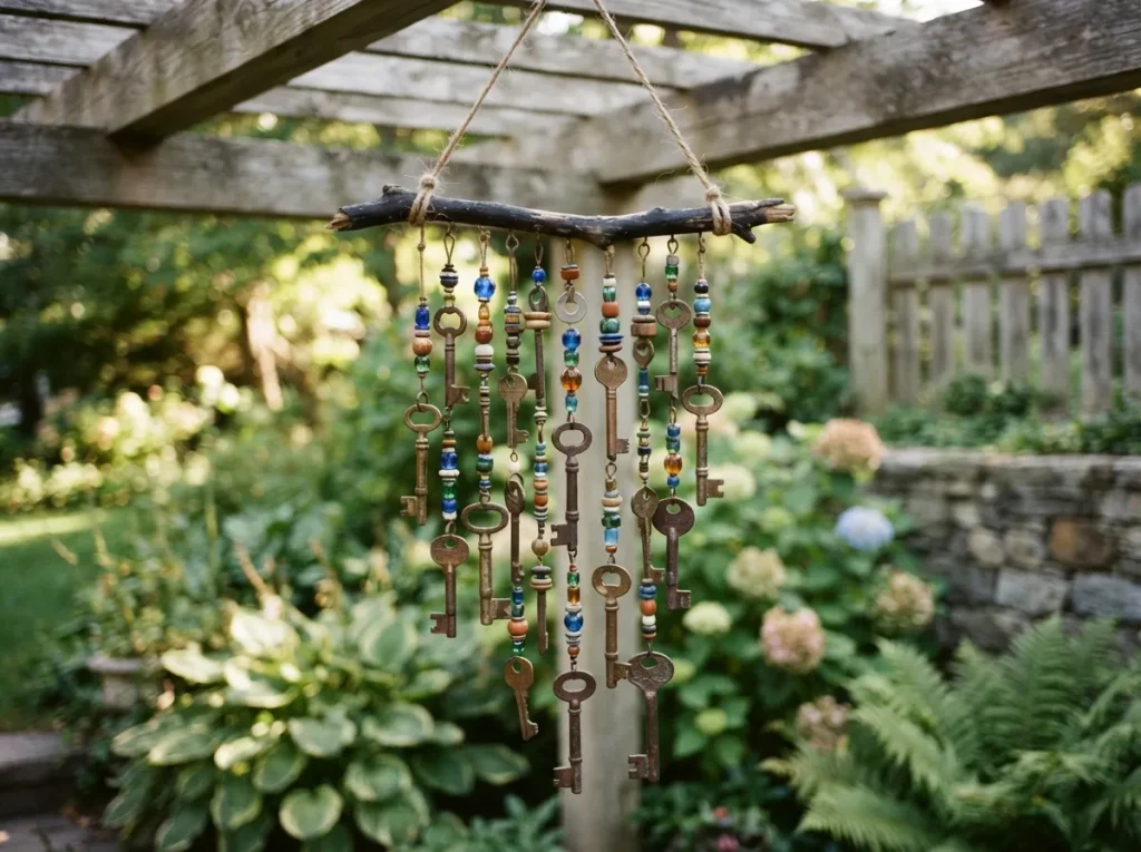 Wind Chime From Old Keys