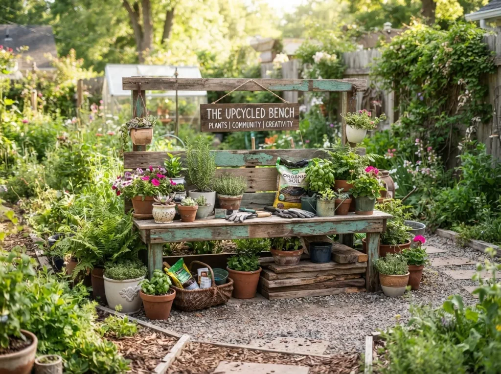 The Upcycled Bench