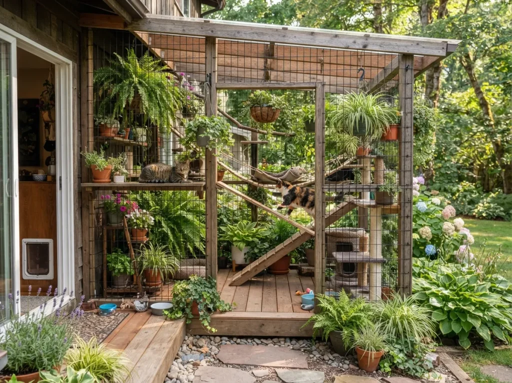 Create an Outdoor "Catio"