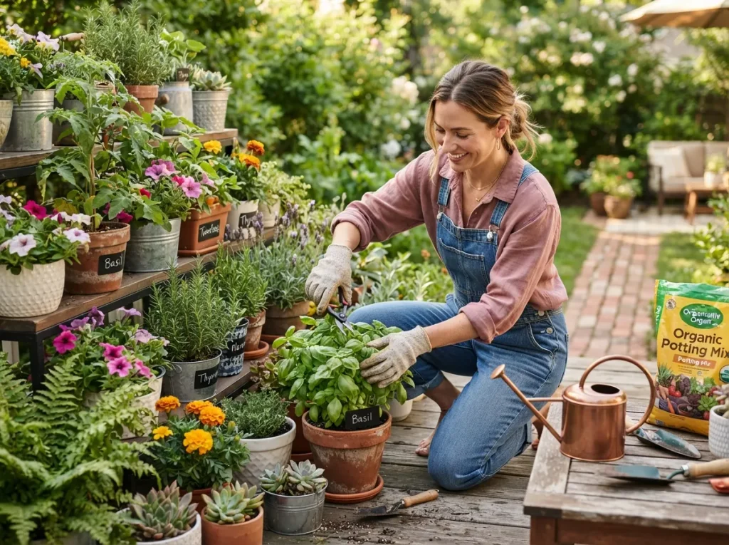 Container Gardening Ideas for Beginners Caring for Your Container Garden