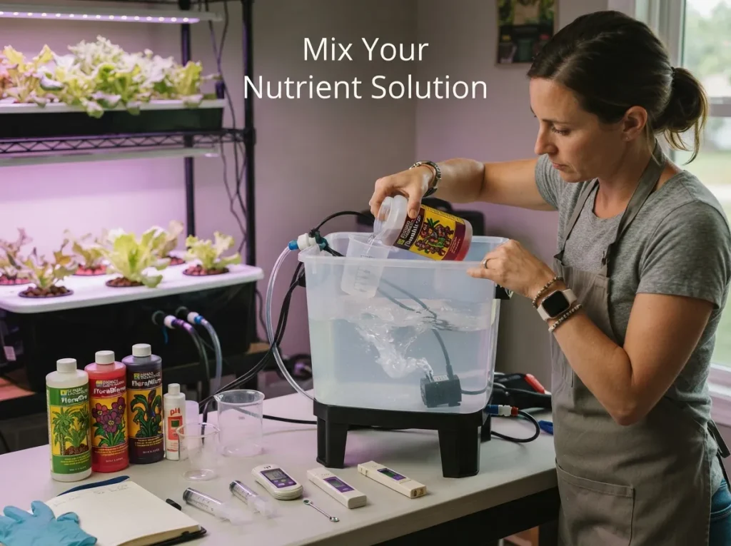 Mix Your Nutrient Solution