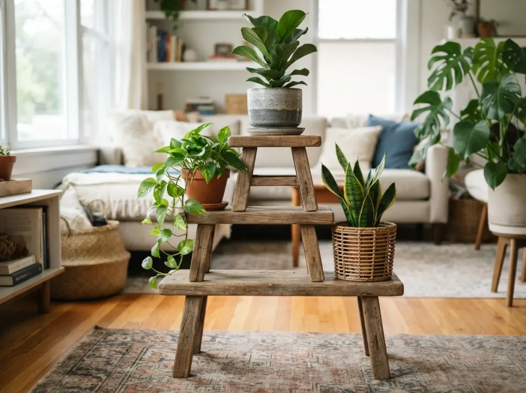 Stacked Stools