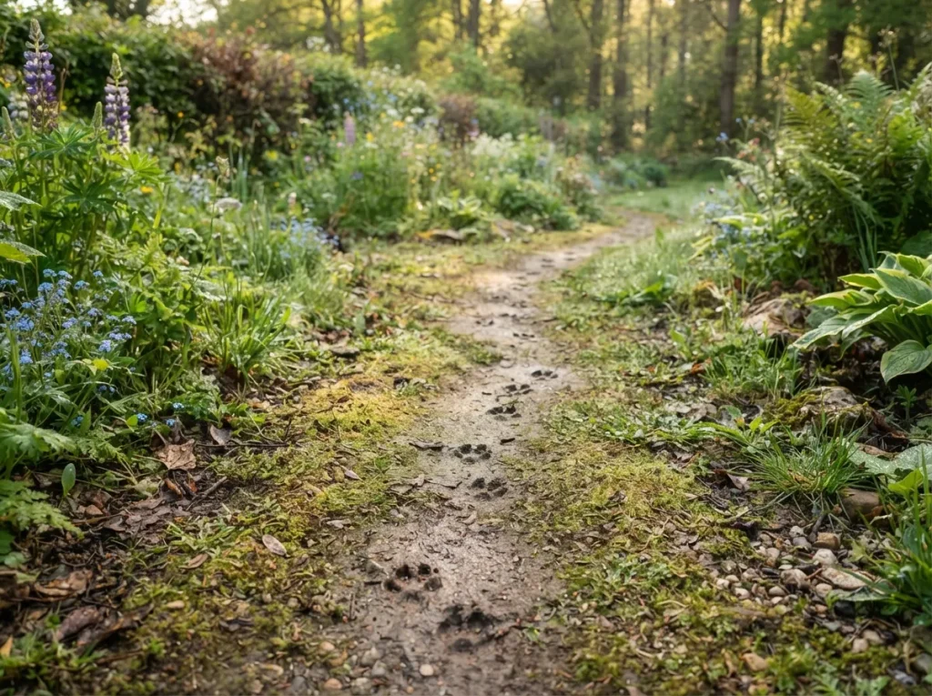 Bunny Footprint Path