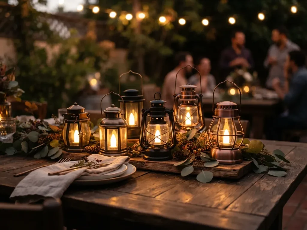 17 Elegant Eid Lantern Garden Lights for a Festive Garden Glow Tabletop Mini Lanterns