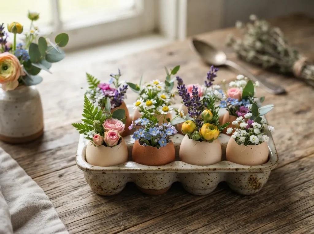 Floral Egg Shells